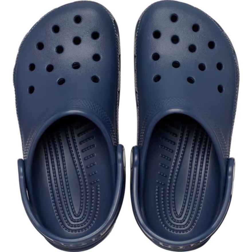 クロックス（crocs）（キッズ）ジュニア サンダル クラシック クロッグ NAVY 206991-410-2208