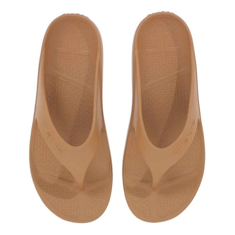 テリック（TELIC）（メンズ、レディース）サンダル W-FLIPFLOP Camel キャメル 339887 シャワーサンダル 厚底 アーチサポート ロッカーボトム 
