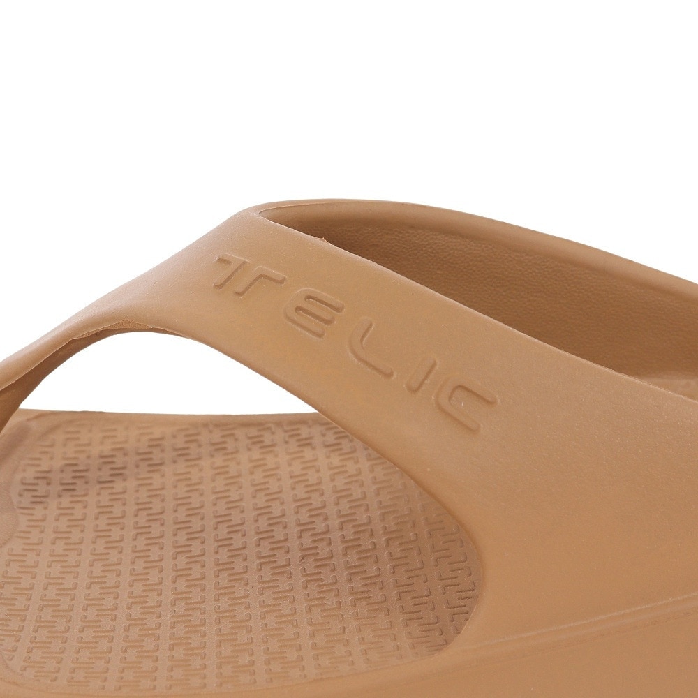 テリック（TELIC）（メンズ、レディース）スポーツサンダル W-FLIPFLOP Camel キャメル 339887 シャワーサンダル 厚底 アーチサポート ロッカーボトム 