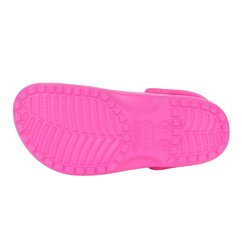 クロックス（crocs）（レディース）スポーツサンダル バヤ クロッグ フラッシュ ピンク 10126-6QQ-2023 軽量 クッション性 レジャー プール ビーチ 室内