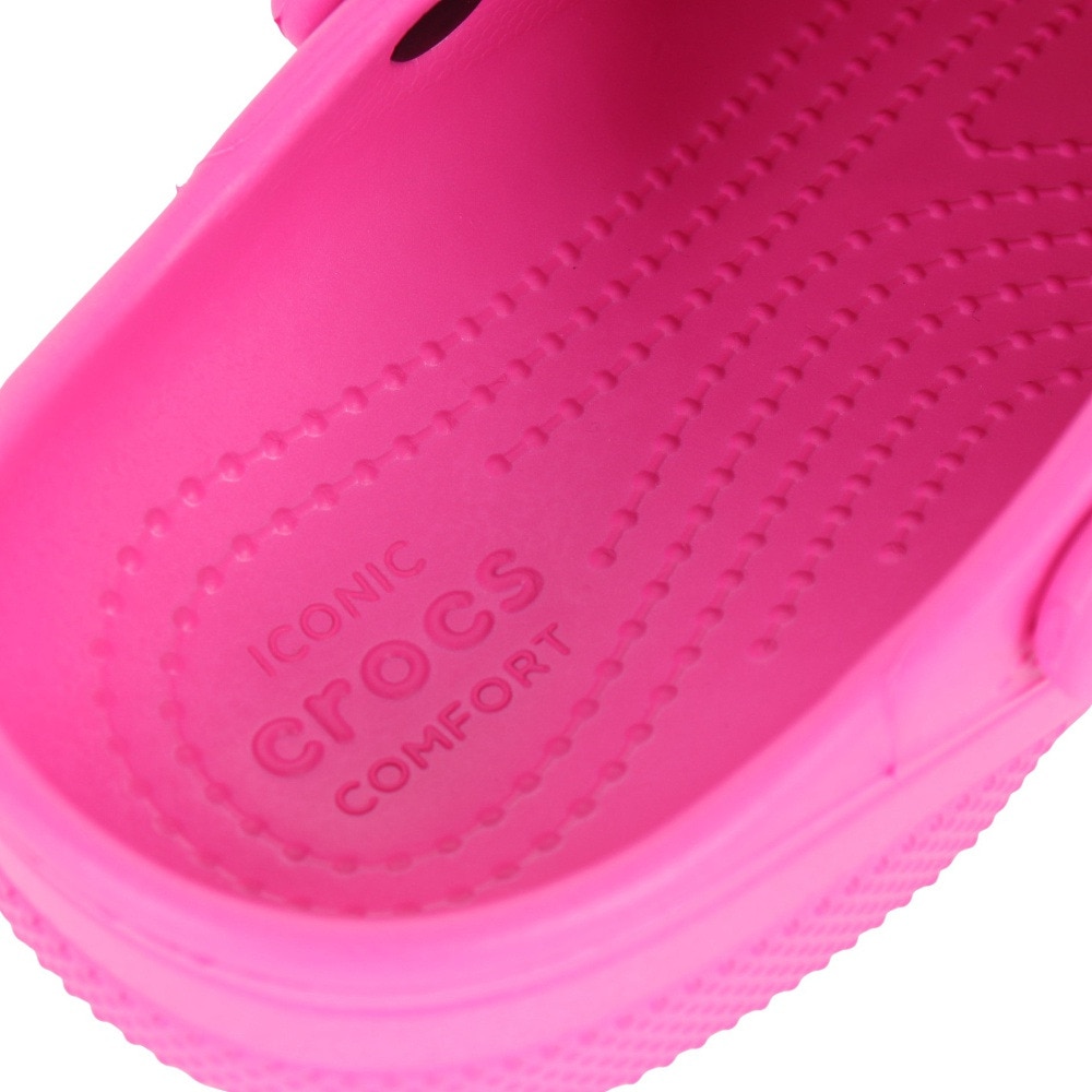 クロックス（crocs）（キッズ）ジュニアサンダル バヤ クロッグ キッズ フラッシュピンク 207013-6QQ-2023 スポーツ シャワサン レジャー プール サボサンダル