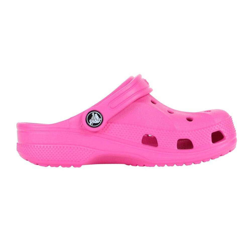 クロックス（crocs）（キッズ）ジュニアサンダル バヤ クロッグ キッズ フラッシュピンク 207013-6QQ-2023 スポーツ シャワサン レジャー プール サボサンダル