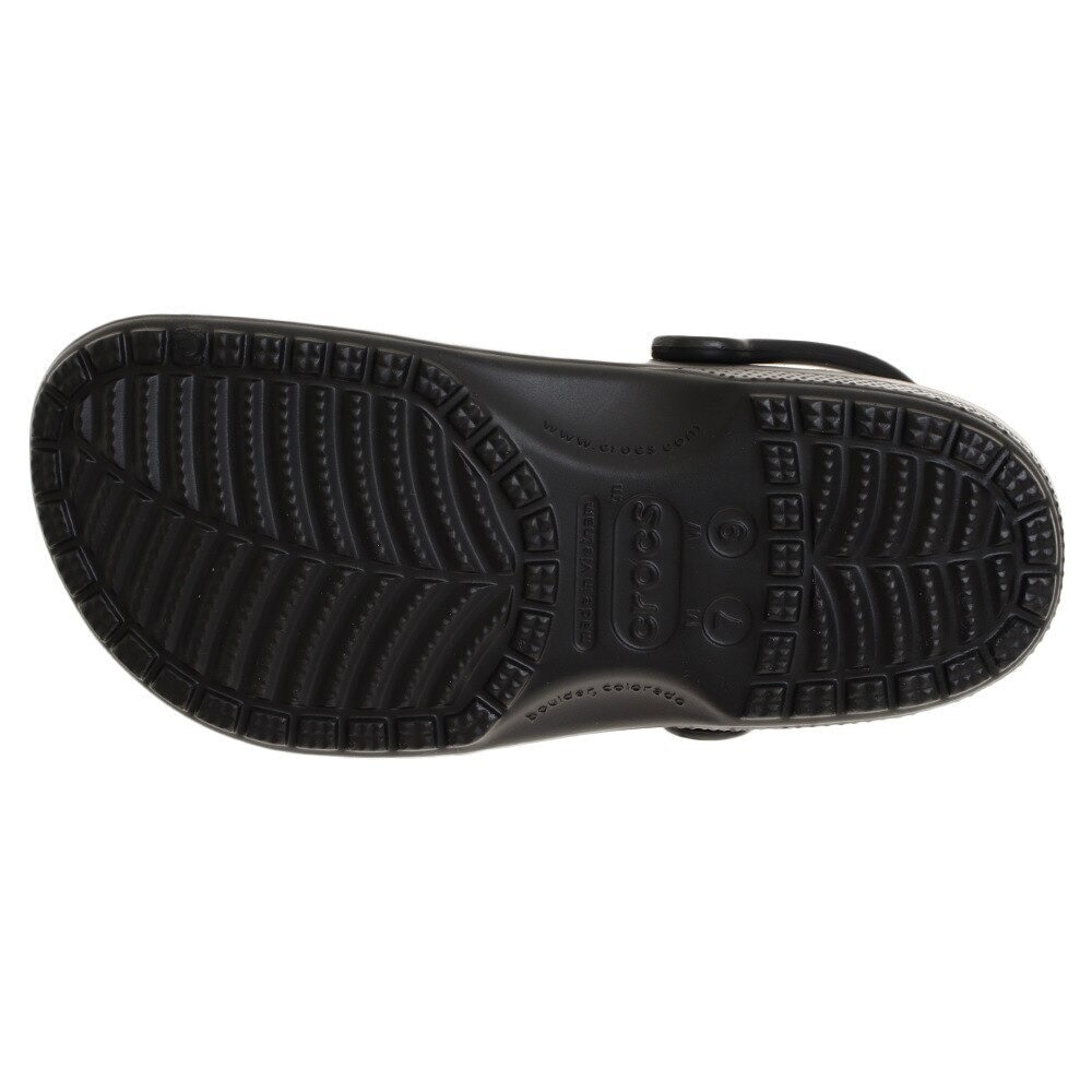 クロックス（crocs）（メンズ、レディース）サンダル クラシック クロッグ ブラック 10001-001-2023