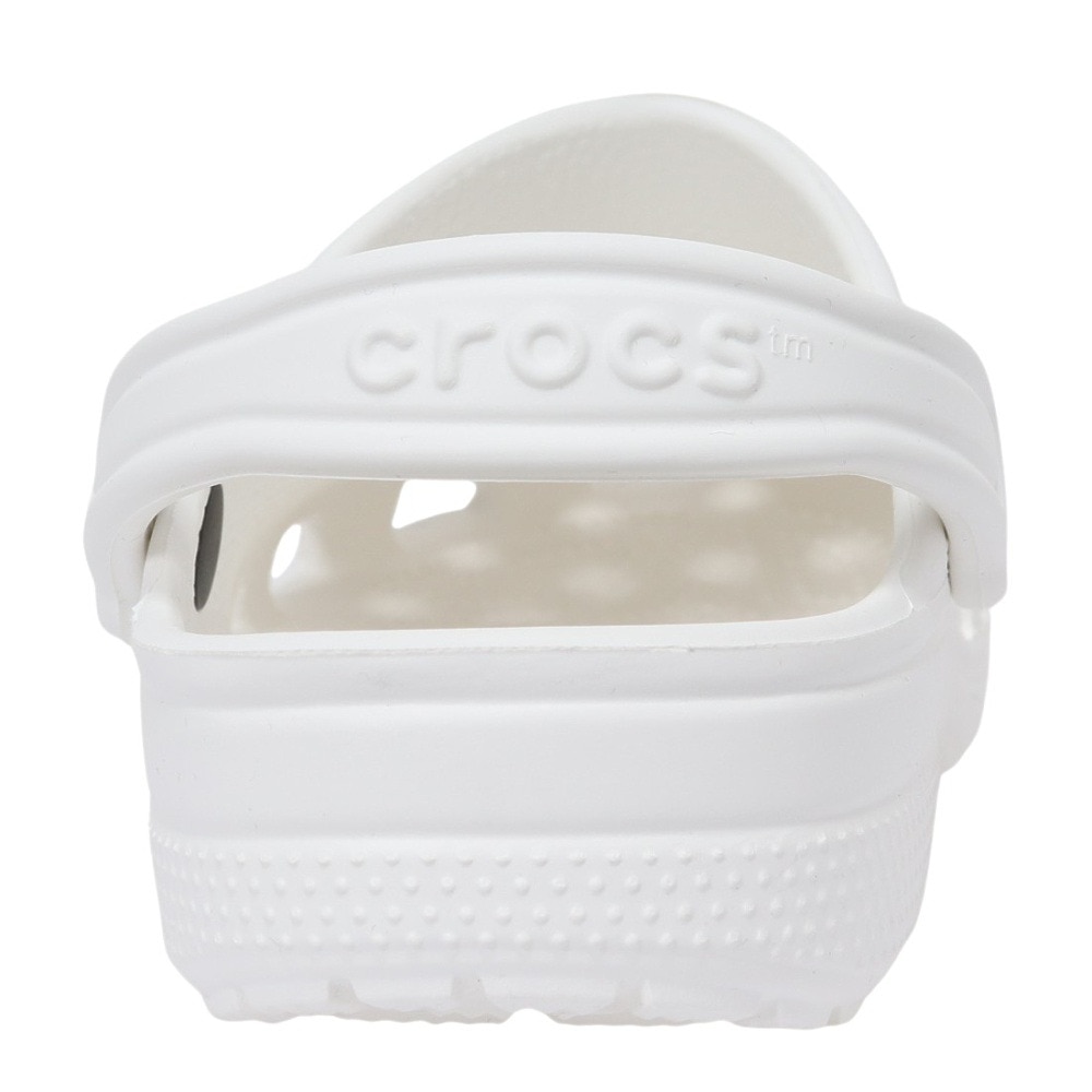 クロックス（crocs）（メンズ、レディース）スポーツサンダル クラシック クロッグ ホワイト 10001-100 シャワサン レジャー プール ビーチ 室内 軽量 防臭 