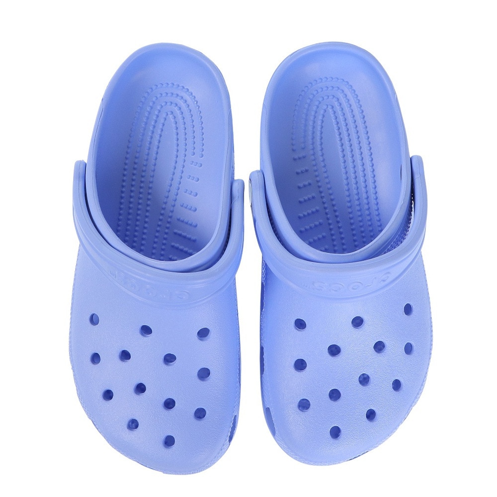 クロックス（crocs）（レディース）スポーツサンダル クラシック クロッグ Moon Jelly ライトブルー 10001-5Q6-2023 シャワサン レジャー プール 軽量