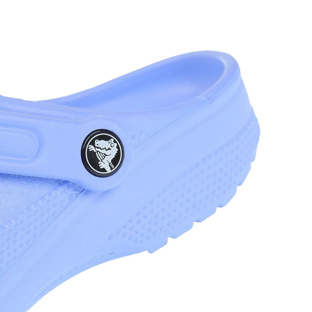 クロックス（crocs）（レディース）スポーツサンダル クラシック クロッグ Moon Jelly ライトブルー 10001-5Q6-2023 シャワサン レジャー プール 軽量