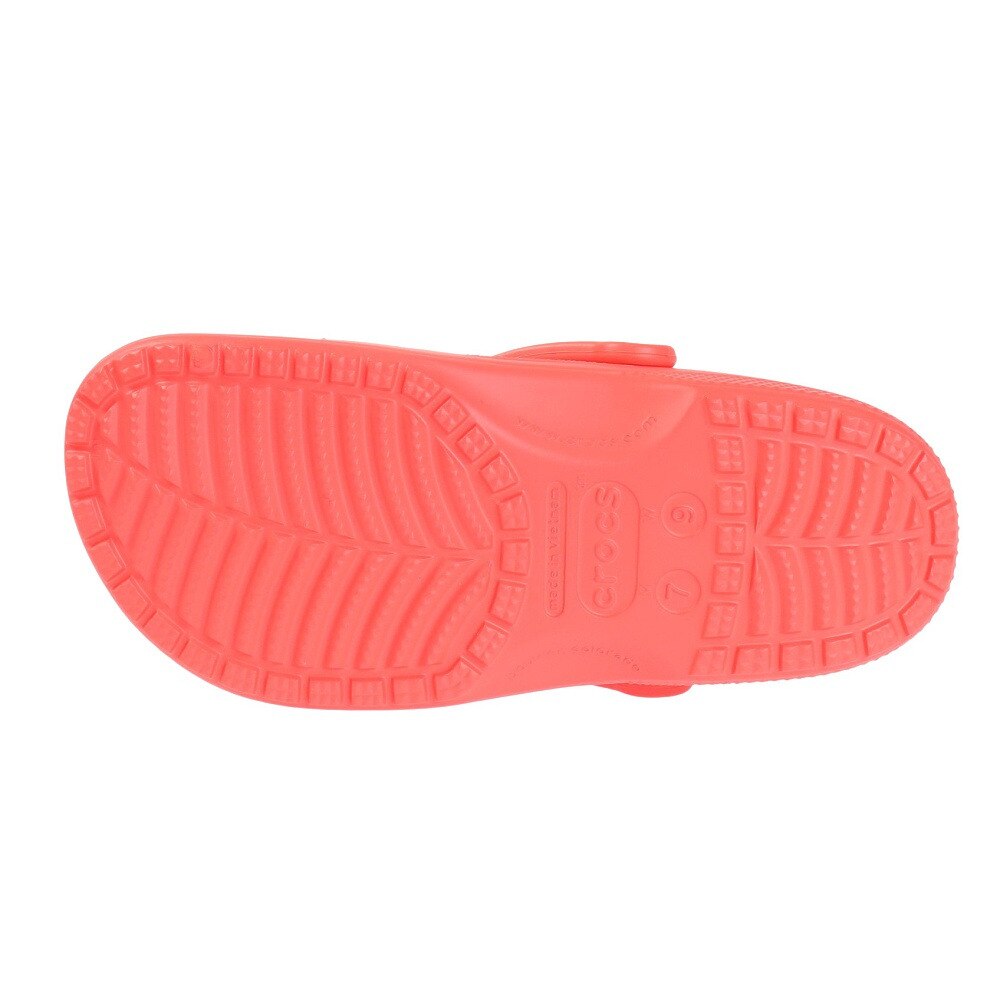 クロックス（crocs）（メンズ）スポーツサンダル クラシック クロッグ Neon Watermelon オレンジ 10001-6VT-2023 シャワサン レジャー プール