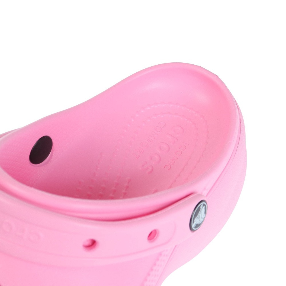 クロックス（crocs）（レディース）スポーツサンダル クラシック プラットフォーム クロッグ ピンク 206750-6S0-2023 シャワサン 厚底 レジャー タウン