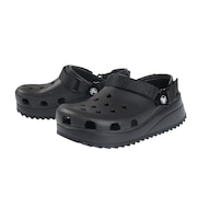 クロックス（crocs）（メンズ、レディース）スポーツサンダル クラシック ハイカー クロッグ ブラック 206772-060-2023 シャワサン レジャー 軽量 厚底 サボサンダル