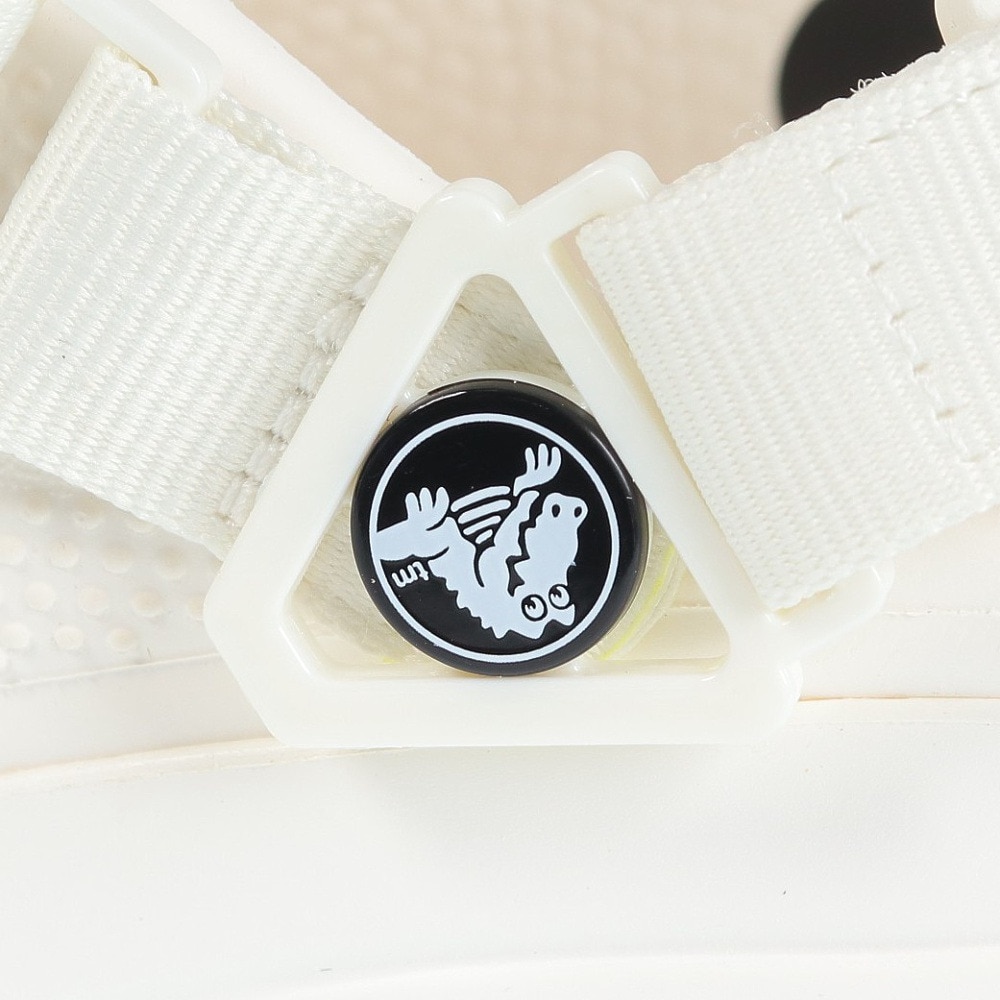 クロックス（crocs）（メンズ、レディース）スポーツサンダル クラシック ハイカー クロッグ ホワイト 206772-143-2023 シャワサン レジャー 軽量 厚底 サボサンダル