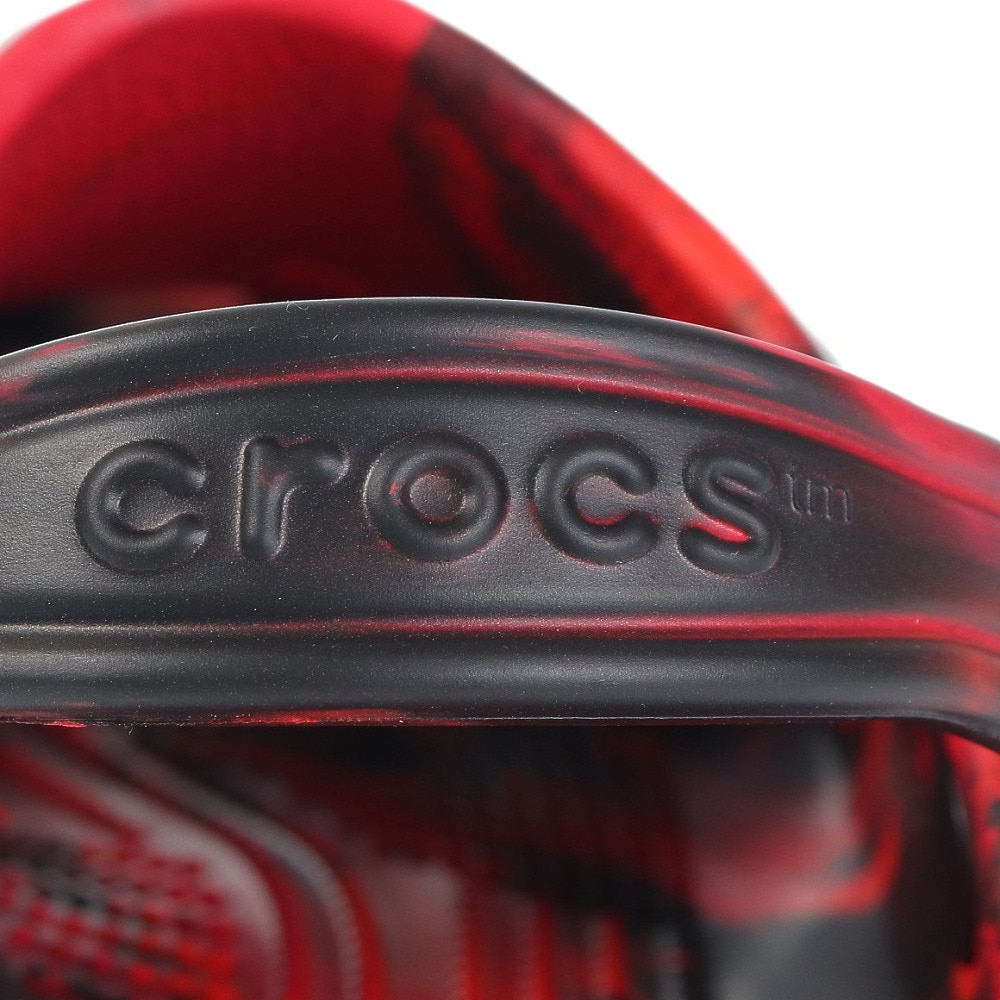 クロックス（crocs）（メンズ）スポーツサンダル クラシック マーブル クロッグ レッド ブラッグ 206867-6EO-2023 シャワサン レジャー 軽量