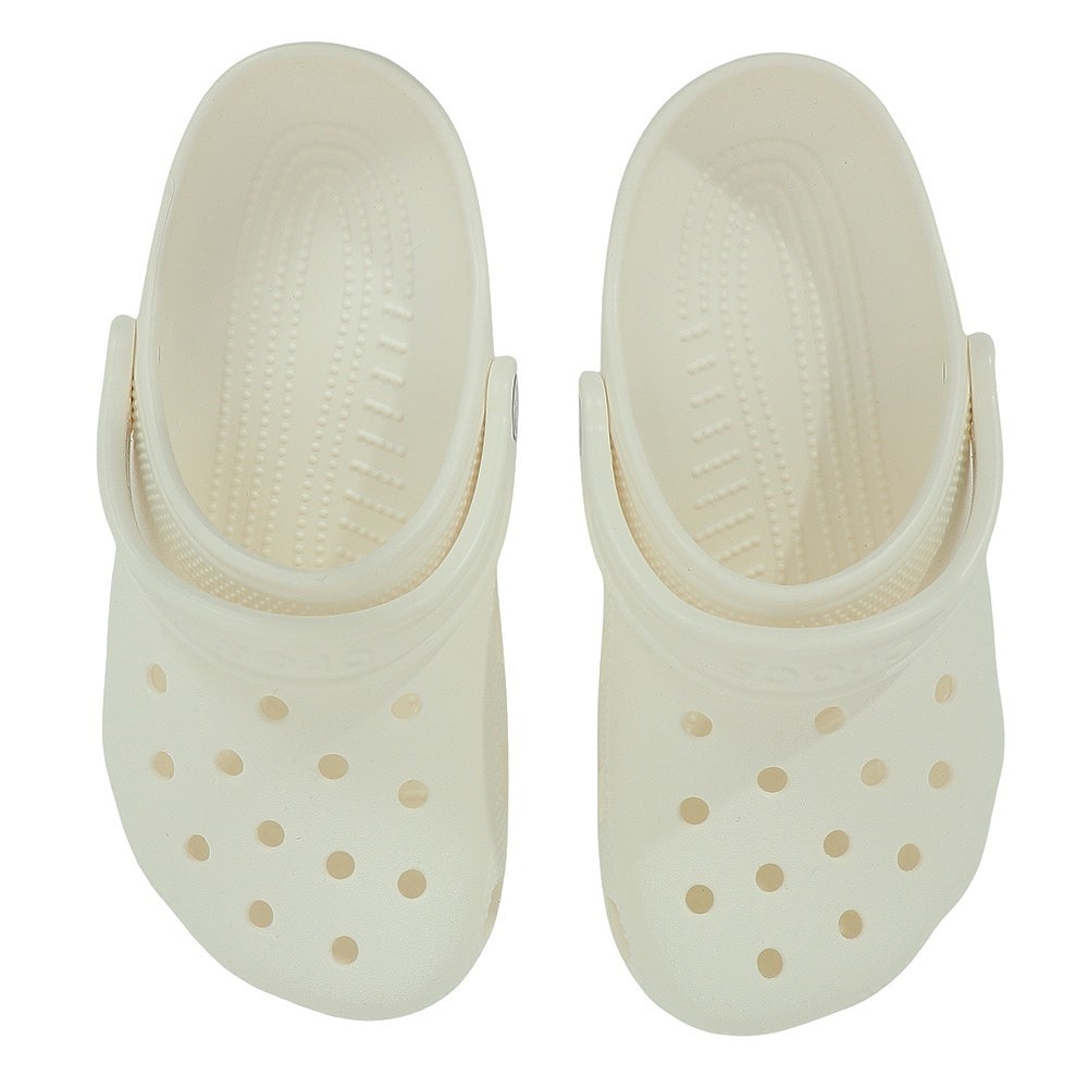 クロックス（crocs）（キッズ）スポーツサンダル クラシック クロッグ キッズ White ホワイト 206991-100-2023 シャワサン レジャー プール ビーチ 軽量 