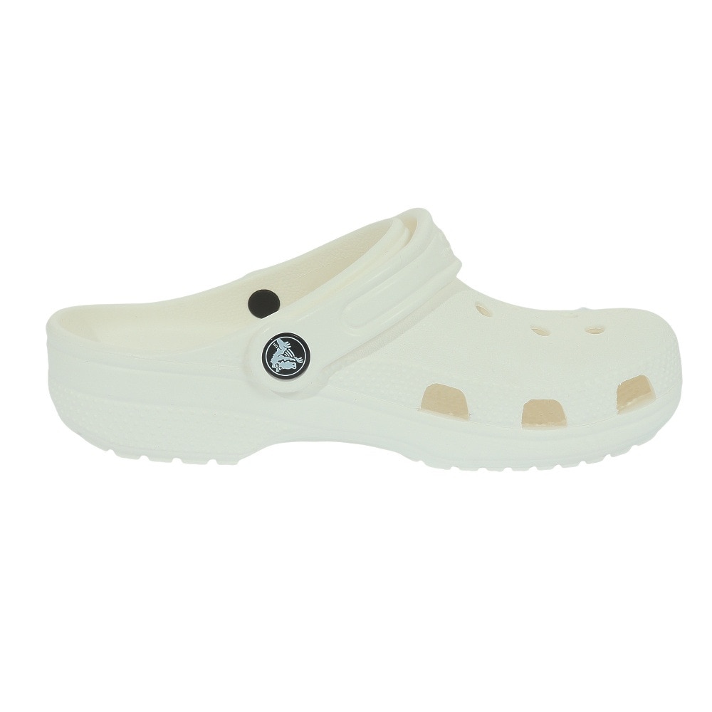 クロックス（crocs）（キッズ）スポーツサンダル クラシック クロッグ キッズ White ホワイト 206991-100-2023 シャワサン レジャー プール ビーチ 軽量 