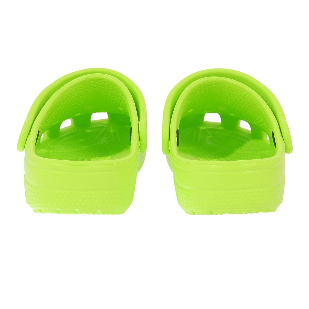 クロックス（crocs）（キッズ）スポーツサンダル クラシック クロッグ キッズ Lime フラッシュグリーン 206991-3UH-2023 レジャー プール 軽量