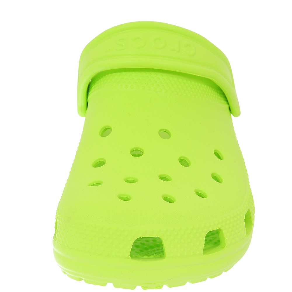クロックス（crocs）（キッズ）スポーツサンダル クラシック クロッグ キッズ Lime フラッシュグリーン 206991-3UH-2023 レジャー プール 軽量