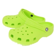 クロックス（crocs）（キッズ）スポーツサンダル クラシック クロッグ キッズ Lime フラッシュグリーン 206991-3UH-2023 ジュニア レジャー プール 軽量