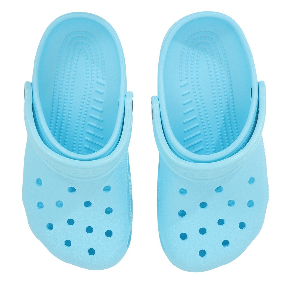 クロックス（crocs）（キッズ）スポーツサンダル クラシック クロッグ キッズ Actc ライトブルー 206991-411-2023 ジュニア シャワサン レジャー プール 軽量