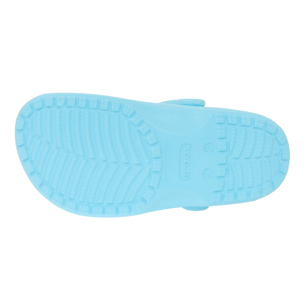 クロックス（crocs）（キッズ）スポーツサンダル クラシック クロッグ キッズ Actc ライトブルー 206991-411-2023 ジュニア シャワサン レジャー プール 軽量