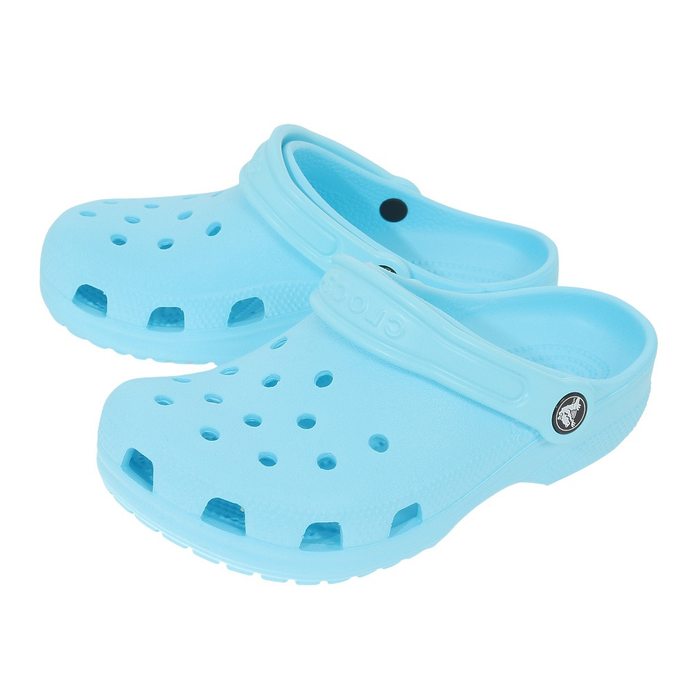 クロックス（crocs）（キッズ）スポーツサンダル クラシック クロッグ キッズ Actc ライトブルー 206991-411-2023 ジュニア シャワサン レジャー プール 軽量