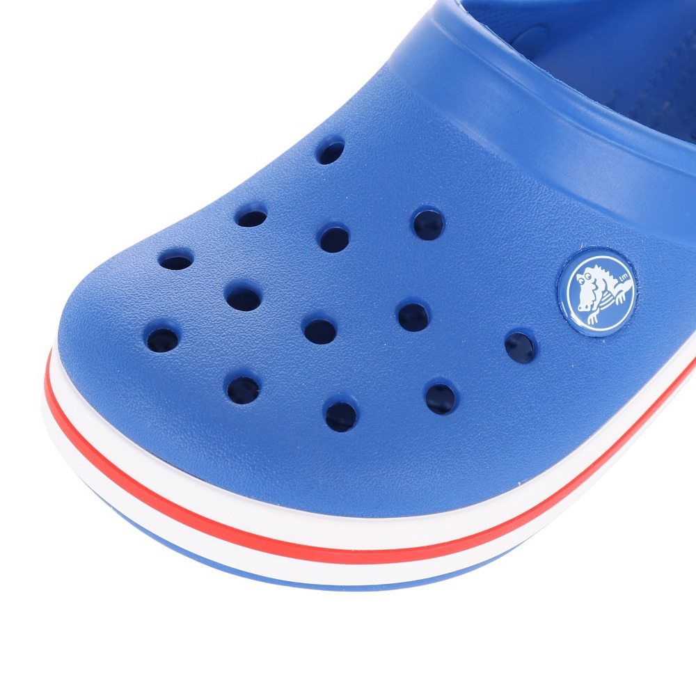 クロックス（crocs）（キッズ）ジュニアサンダル クロックバンド クロッグ キッズ ブルー レッド 207006-4KZ-2023 スポーツ シャワサン レジャー プール