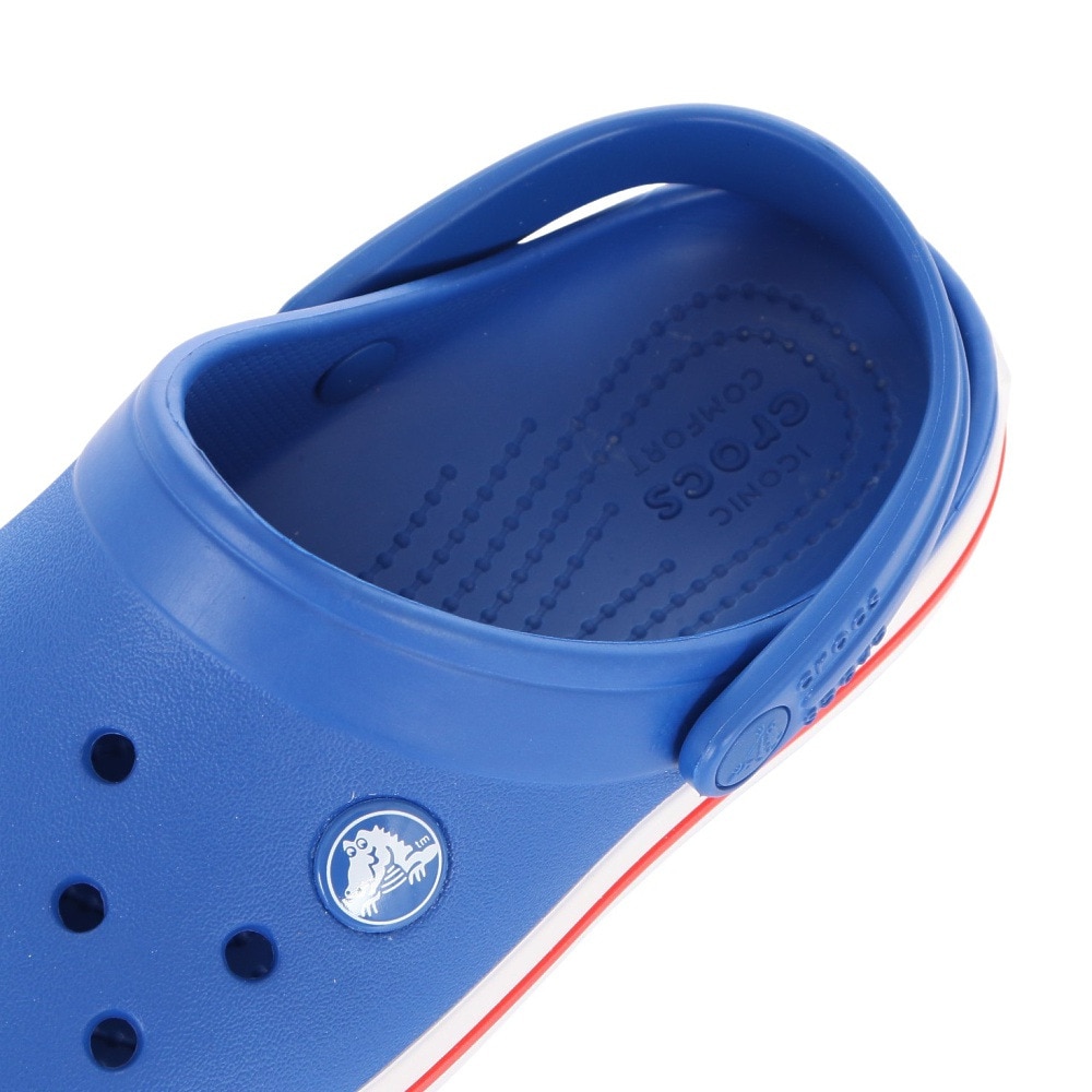 クロックス（crocs）（キッズ）ジュニアサンダル クロックバンド クロッグ キッズ ブルー レッド 207006-4KZ-2023 スポーツ シャワサン レジャー プール