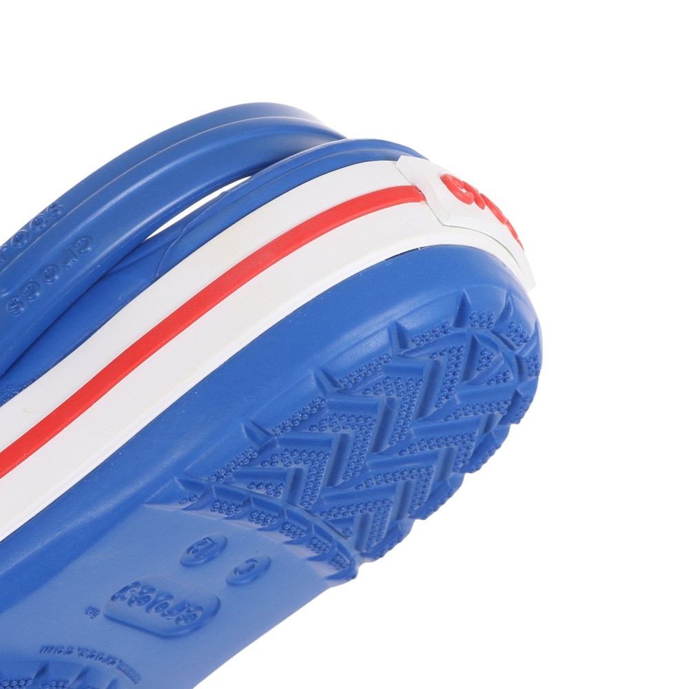 クロックス（crocs）（キッズ）ジュニアサンダル クロックバンド クロッグ キッズ ブルー レッド 207006-4KZ-2023 スポーツ シャワサン レジャー プール