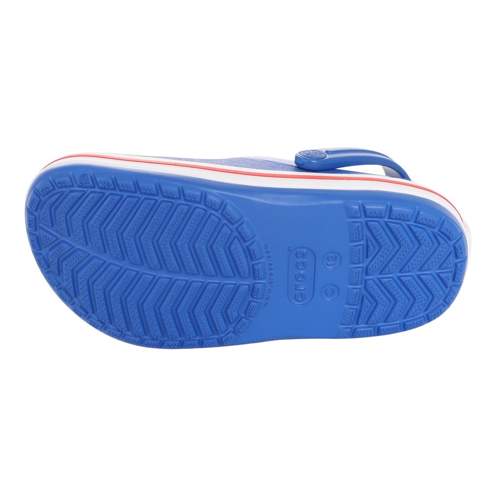 クロックス（crocs）（キッズ）ジュニアサンダル クロックバンド クロッグ キッズ ブルー レッド 207006-4KZ-2023 スポーツ シャワサン レジャー プール
