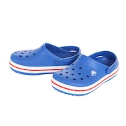 クロックス（crocs）（キッズ）ジュニアサンダル クロックバンド クロッグ キッズ ブルー レッド 207006-4KZ-2023 スポーツ シャワサン レジャー プール