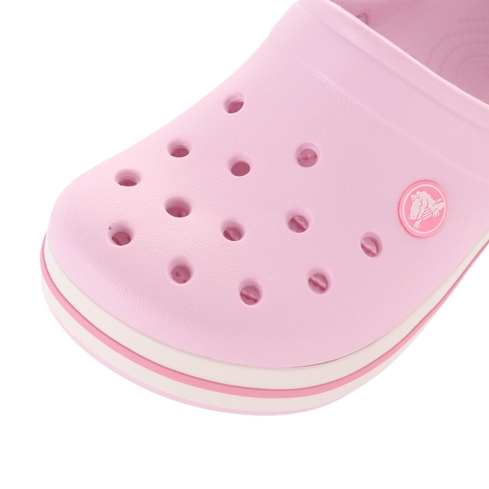 クロックス（crocs）（キッズ）ジュニアサンダル クロックバンド クロッグ キッズ ピンク 207006-6GD-2023 スポーツ シャワサン レジャー プール