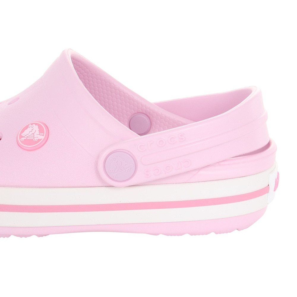 クロックス（crocs）（キッズ）ジュニアサンダル クロックバンド クロッグ キッズ ピンク 207006-6GD-2023 スポーツ シャワサン レジャー プール