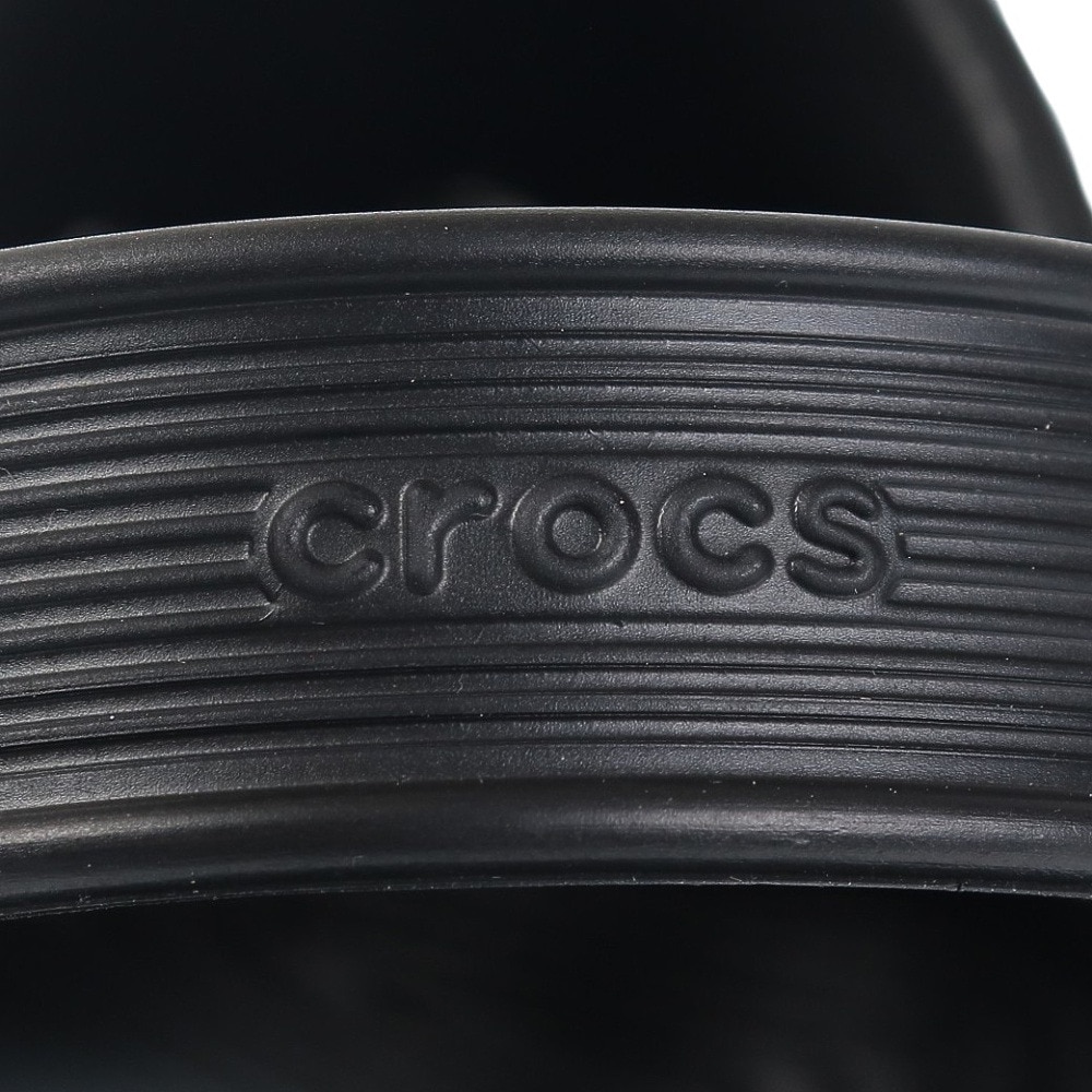 クロックス（crocs）（レディース）スポーツサンダル クラッシュ クロッグ ブラック 207521-001-2023 シャワサン レジャー プール ビーチ タウン 厚底
