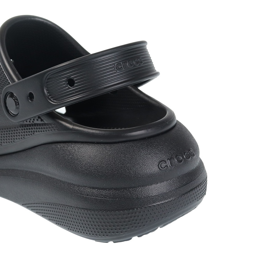 クロックス（crocs）（レディース）スポーツサンダル クラッシュ クロッグ ブラック 207521-001-2023 シャワサン レジャー プール ビーチ タウン 厚底