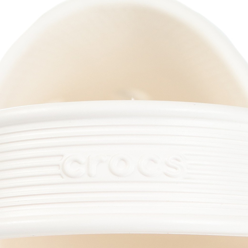 クロックス（crocs）（レディース）スポーツサンダル クラッシュ クロッグ ホワイト 207521-100-2023 シャワサン レジャー プール ビーチ タウン 厚底