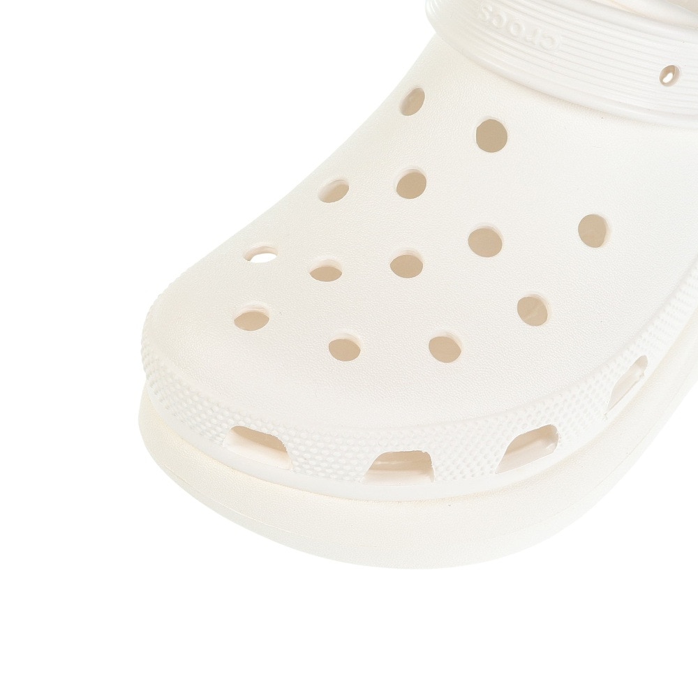クロックス（crocs）（レディース）スポーツサンダル クラッシュ クロッグ ホワイト 207521-100-2023 シャワサン レジャー プール ビーチ タウン 厚底