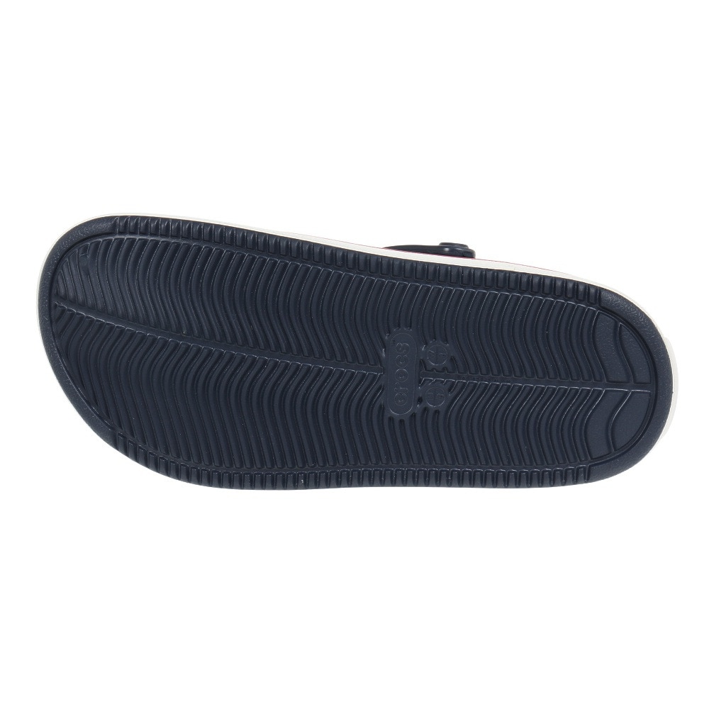 クロックス（crocs）（メンズ、レディース）サンダル オフ コート クロッグ ネイビー レッド 208371-410-2023 速乾性 軽量 厚底 カジュアル レジャー