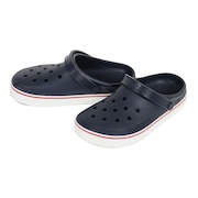 クロックス（crocs）（メンズ、レディース）スポーツサンダル オフ コート クロッグ ネイビー レッド 208371-410-2023 速乾性 軽量 厚底 カジュアル レジャー