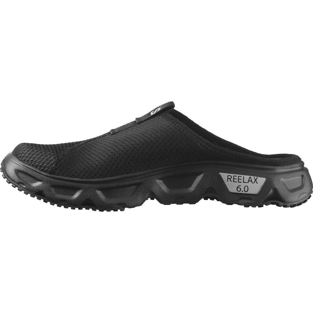 サロモン（SALOMON）（メンズ）スポーツサンダル リラックス スライド6.0 ブラック L47112000 リカバリー シューズ クッション性 通気性 軽量