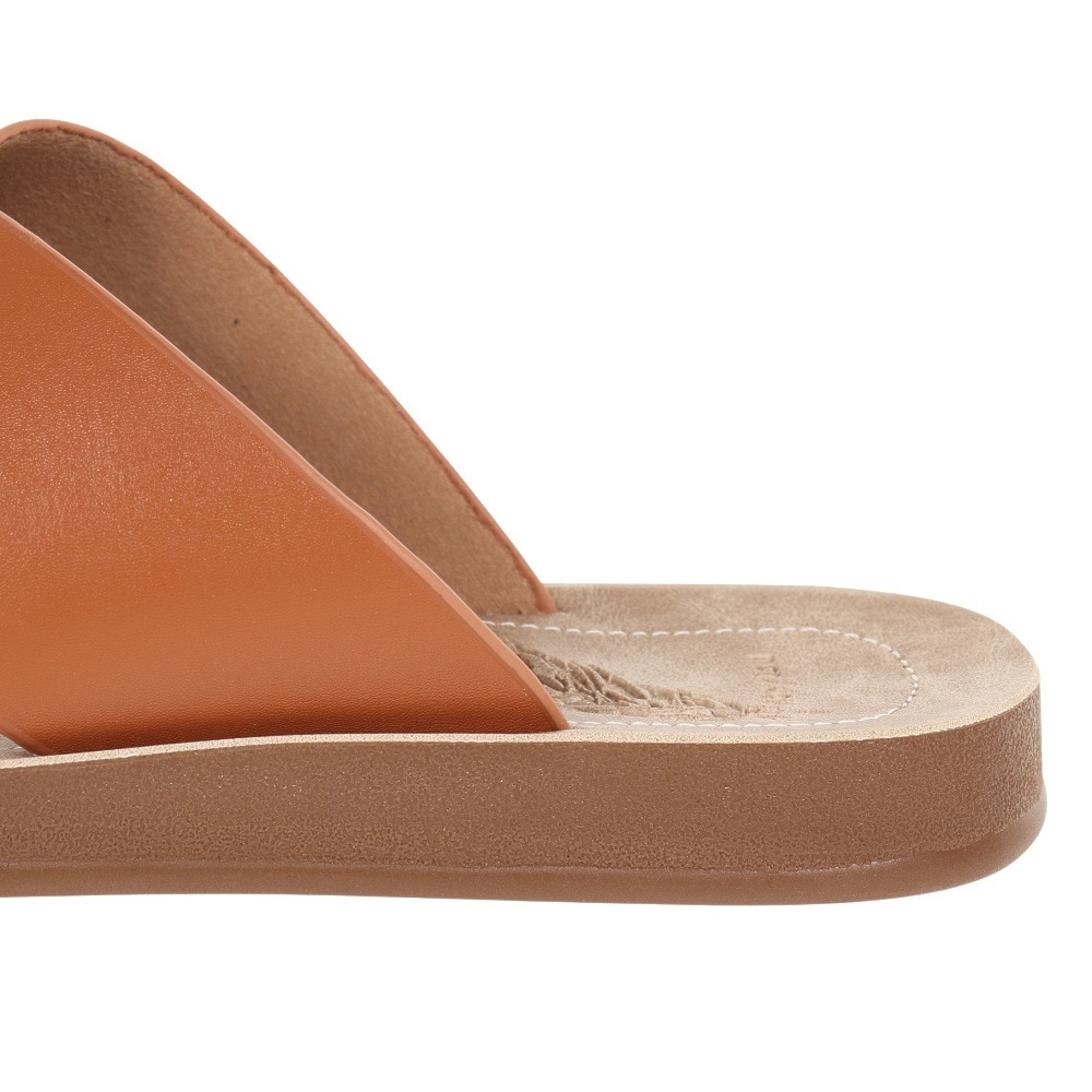 メリールー（Mary Lou）（レディース）フラットサンダル キャメル 6305CAMEL レジャー プール ビーチ タウン