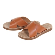 (レディース)フラットサンダル キャメル 6305CAMEL レジャー プール ビーチ タウン