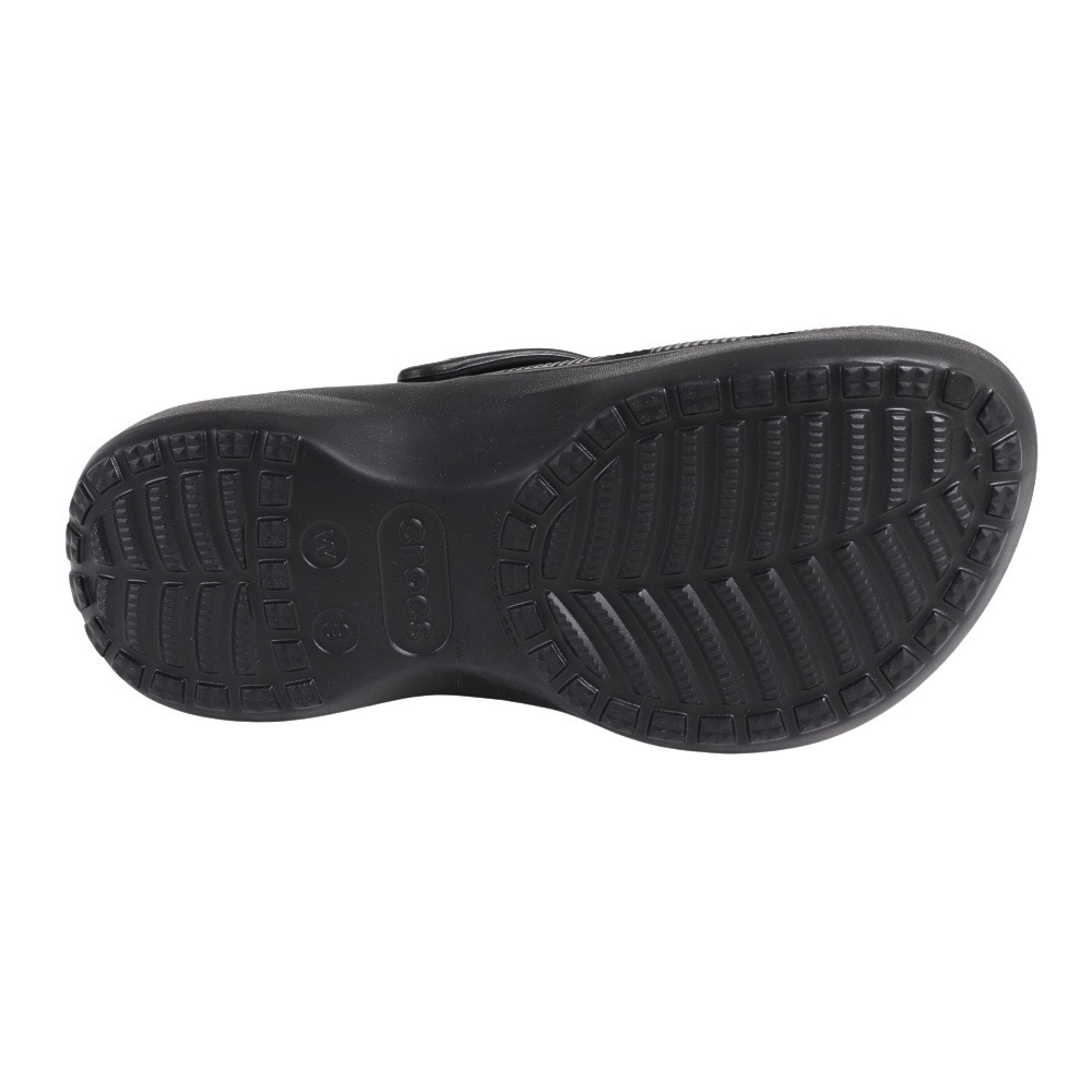 クロックス（crocs）（レディース）サンダル ClscPltfmLndCgW Blk 207938-001-2023