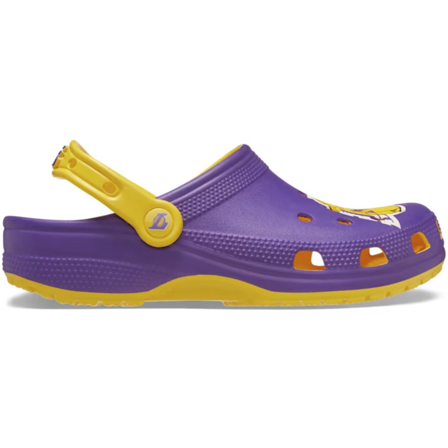 クロックス（crocs）（メンズ、レディース）サンダル NBA ロサンゼルス レイカーズ クラシック クロッグ 208650-75Y-2023