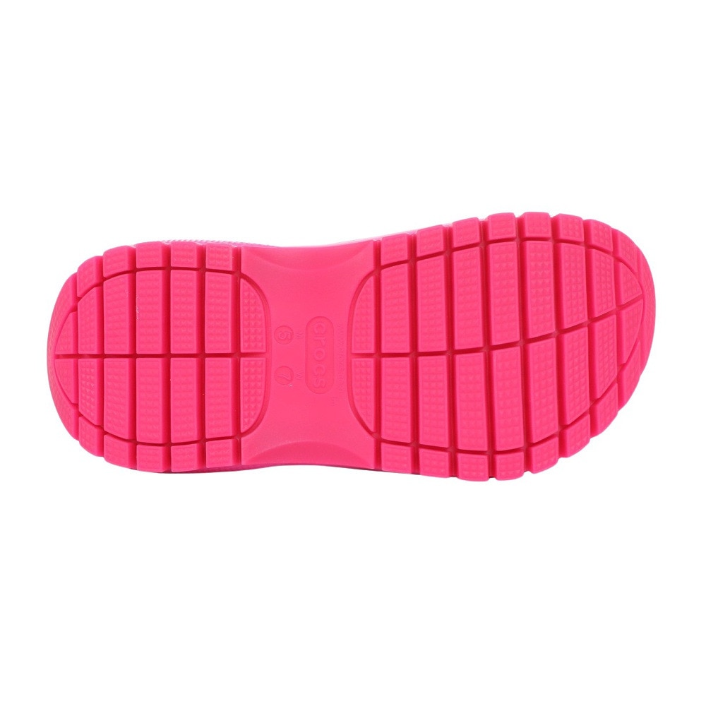 クロックス（crocs）（メンズ、レディース）スポーツサンダル メガ クラッシュ クロッグ ピンク 207988-6UB-2023T タウン 街履き カジュアル レジャー