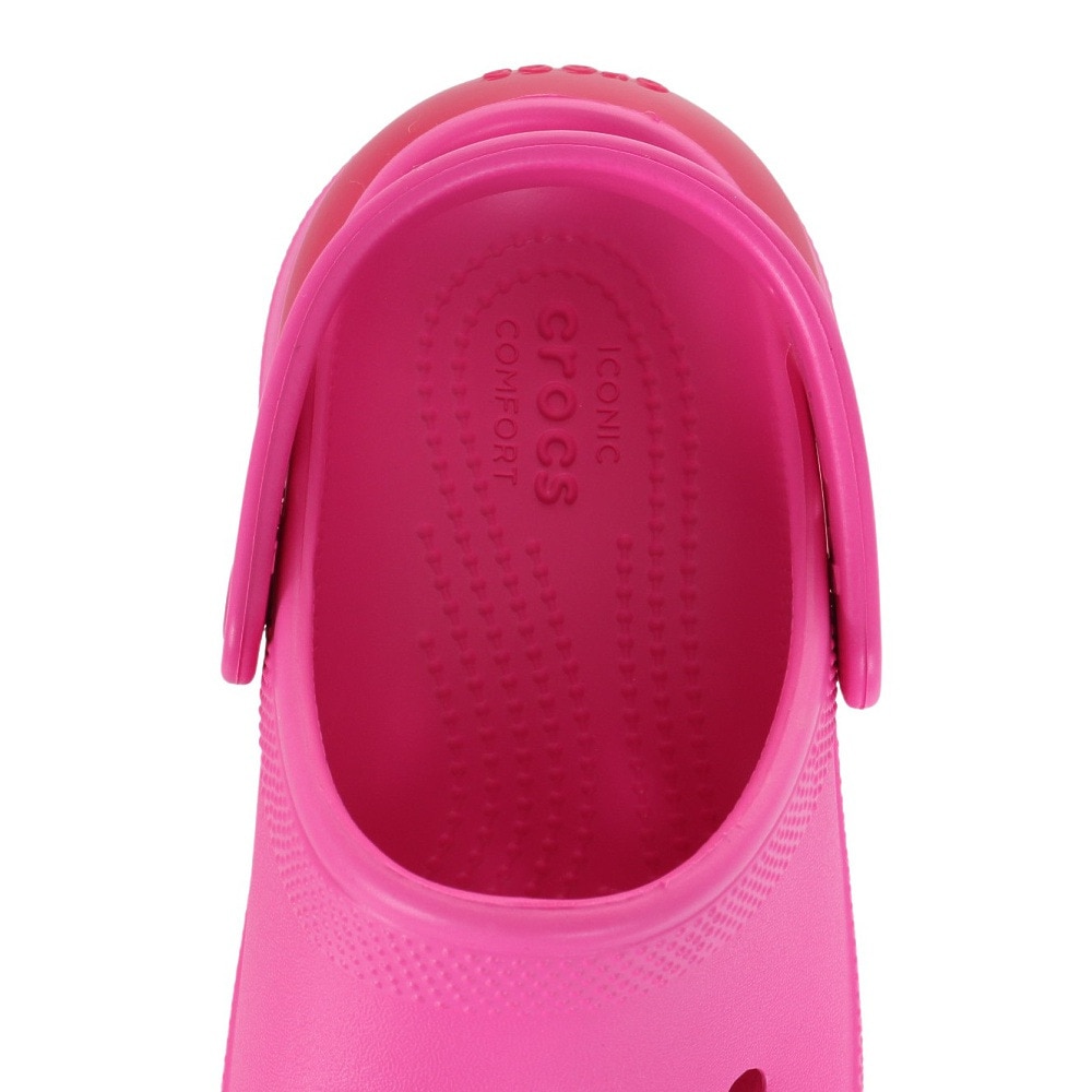クロックス（crocs）（メンズ、レディース）スポーツサンダル メガ クラッシュ クロッグ ピンク 207988-6UB-2023T タウン 街履き カジュアル レジャー