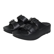 (メンズ、レディース)サンダル W-BUCKLE2 400004 Black