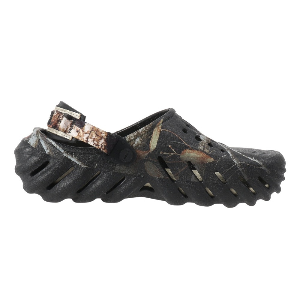 クロックス（crocs）（メンズ、レディース）スポーツサンダル Rlt Edge EchoClg Blk ブラック 208232-001-2024 シャワーサンダル