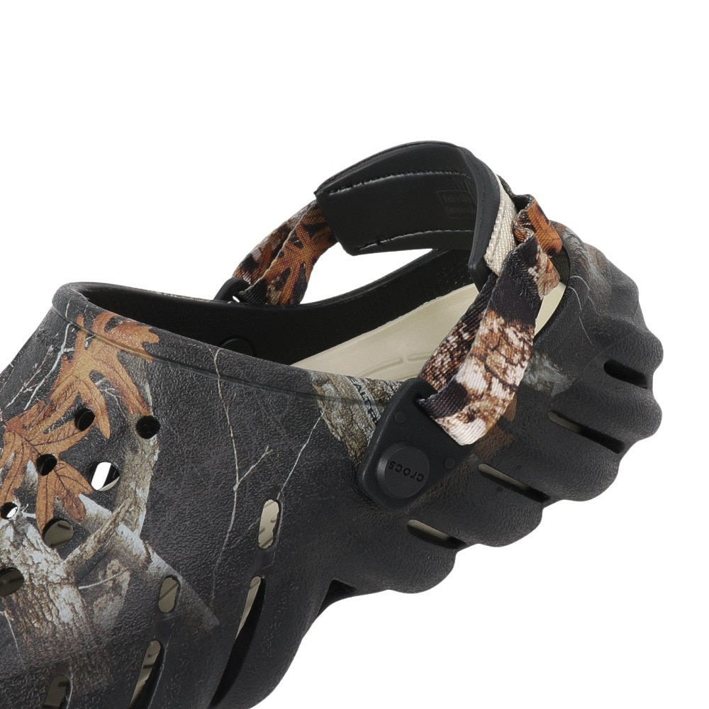 クロックス（crocs）（メンズ、レディース）スポーツサンダル Rlt Edge EchoClg Blk ブラック 208232-001-2024 シャワーサンダル