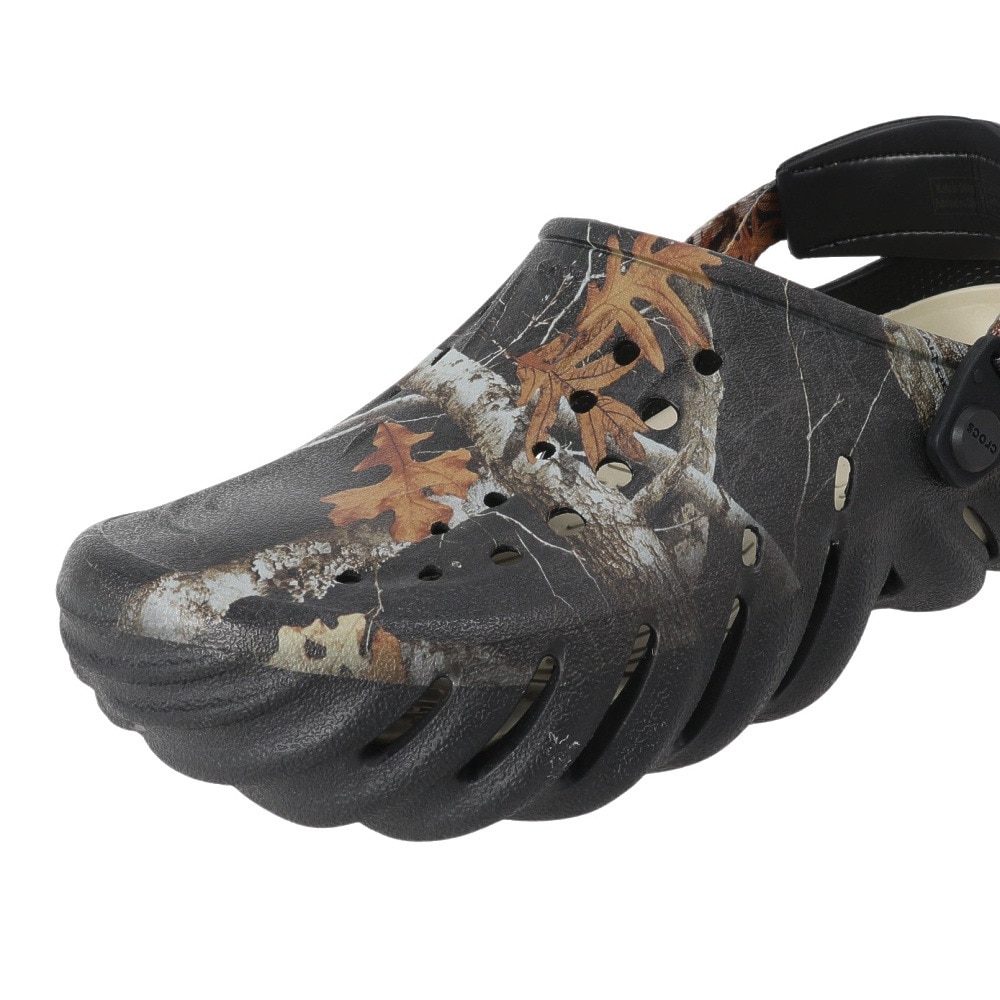 クロックス（crocs）（メンズ、レディース）スポーツサンダル Rlt Edge EchoClg Blk ブラック 208232-001-2024 シャワーサンダル