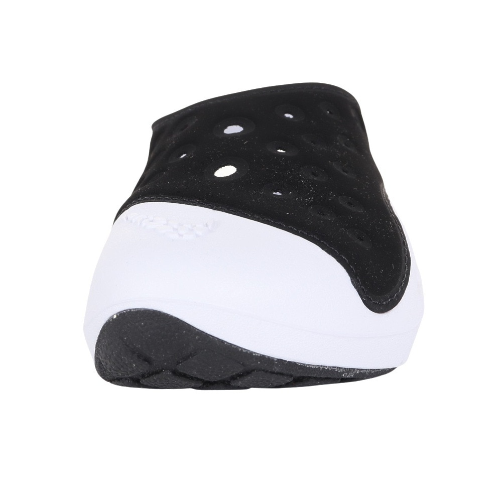 ナイキ（NIKE）（キッズ）サンダル アクア スウッシュ ブラック ホワイト FN0876-001  日常履き タウン レジャー プール 耐久性 クッション性