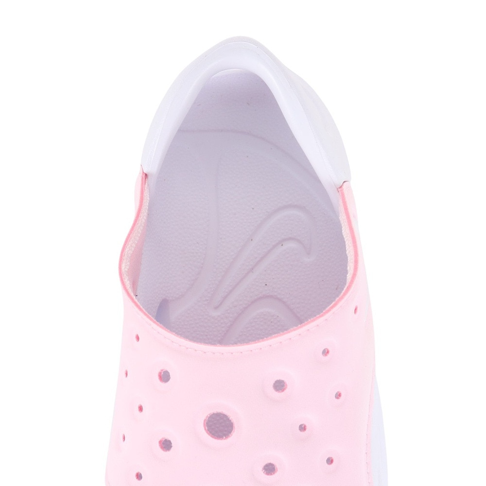 ナイキ（NIKE）（キッズ）サンダル アクア スウッシュ ピンク ホワイト FN0876-600  日常履き タウン レジャー プール 耐久性 クッション性
