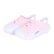 (キッズ)サンダル アクア スウッシュ ピンク ホワイト FN0876-600  日常履き タウン レジャー プール 耐久性 クッション性